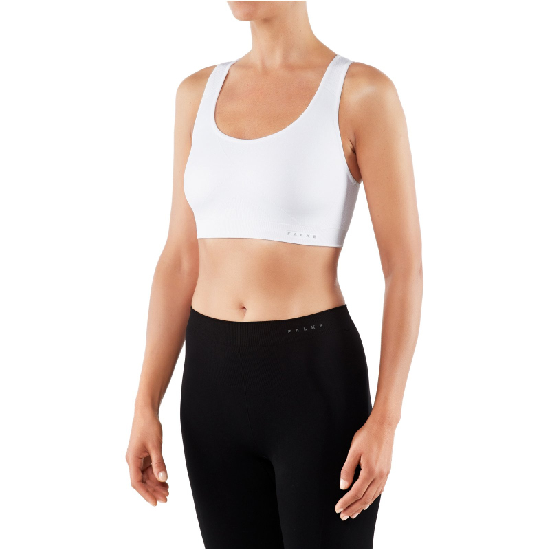 FALKE Madison Low Support Sport-BH Damen white XS