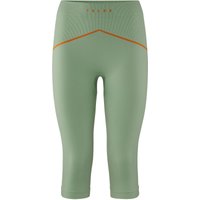 FALKE Maximum Warm Trend 3/4 Tights Damen 7378 – quiet green M