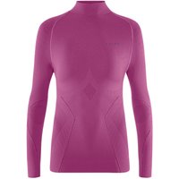 FALKE Maximum Warm langarm Funktionsshirt Damen radiant orchid L