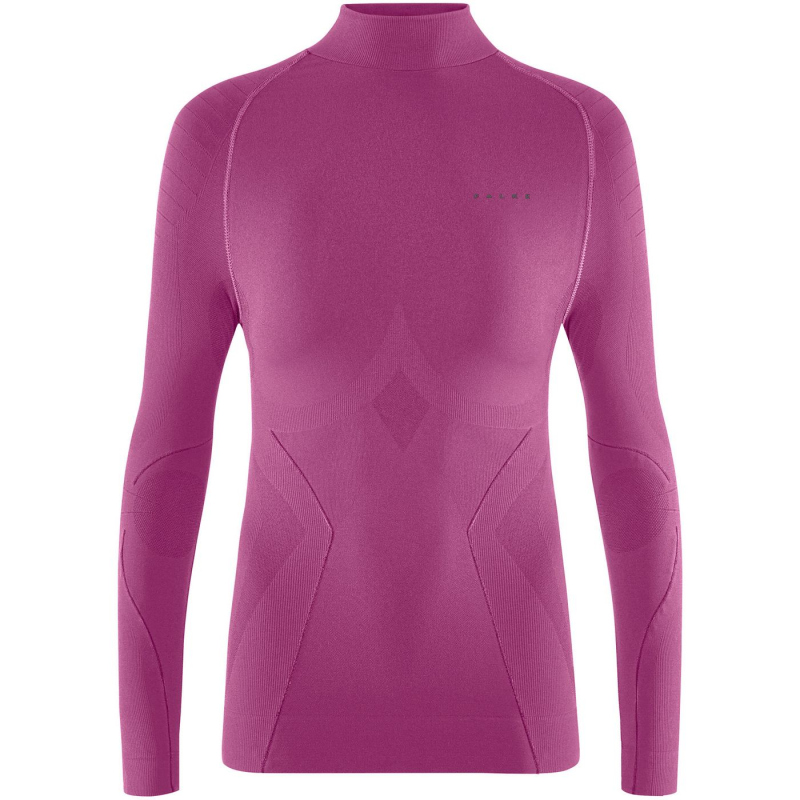 FALKE Maximum Warm langarm Funktionsshirt Damen radiant orchid M