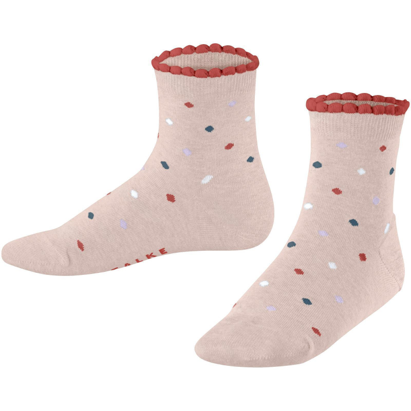 FALKE Multidot Socken Kinder peach whip 31-34