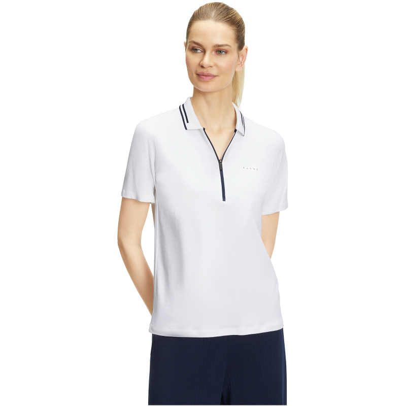 FALKE Poloshirt Damen 2860 – white XS