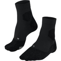 FALKE RU Trail Grip Sportsocken, Polsterung, rutschhemmend, für Herren, schwarz, 42/43