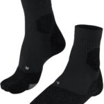 FALKE RU Trail Grip Sportsocken, Polsterung, rutschhemmend, für Herren, schwarz, 39-41