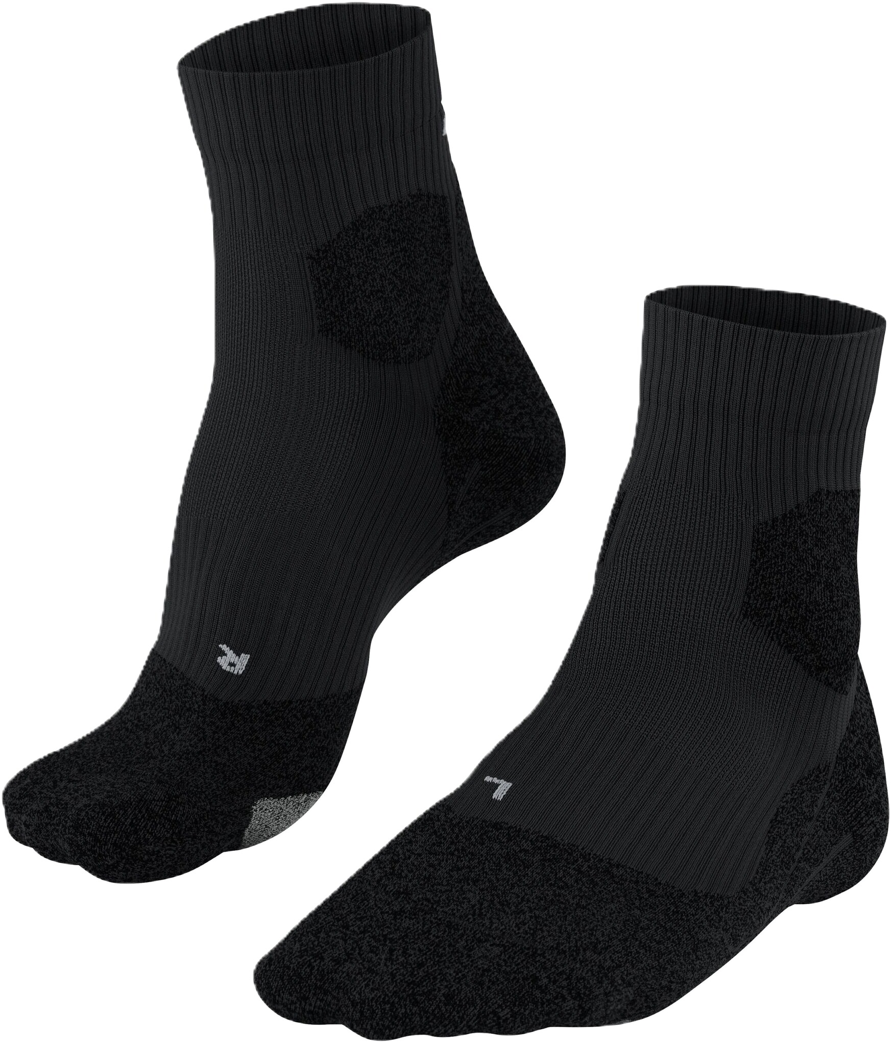 FALKE RU Trail Grip Sportsocken, Polsterung, rutschhemmend, für Herren, schwarz, 39-41