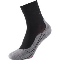 FALKE RU4 Endurance Running Socken, mittelstarke Polsterung, für Damen, schwarz, 41/42