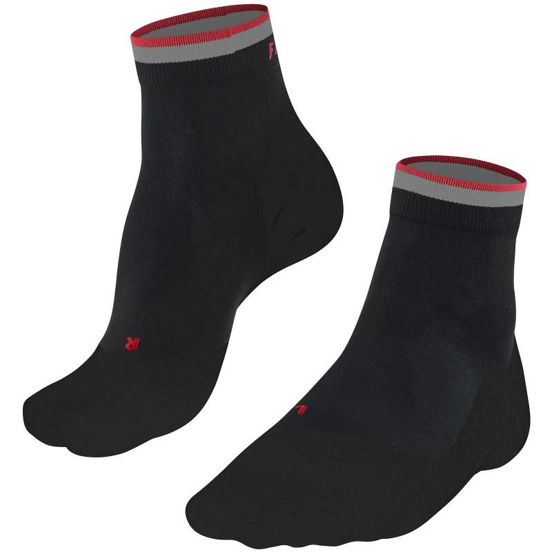 FALKE RU4 Low-Cut Laufsocken Herren 3001 – black 39-41