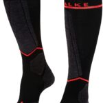 FALKE SK Compression Wool Kniestrümpfe, Polsterung, Feuchtigkeitstransport, für Damen, schwarz, 35-38