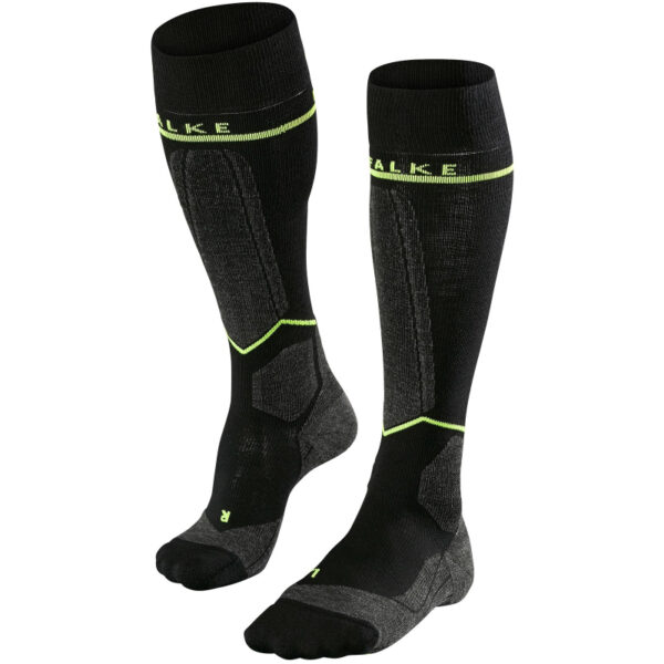 FALKE SK Energizing Wool Skisocken 3171 - black/lightning 39-42 W2 Hersteller: Falke Bestellnummer: