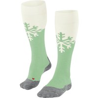 FALKE SK2 Intermediate Skisocken Damen 7378 – quiet green 37-38