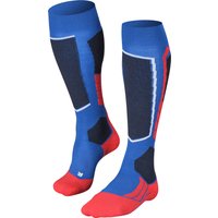 FALKE SK2 Intermediate Skisocken, mittelstarke Polsterung, für Herren, blau, 44/45