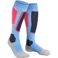 FALKE SK2 Intermediate Skisocken, mittlere Polsterung, für Damen, blau, 37/38