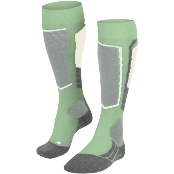 FALKE SK2 Skisocken aus Wolle Damen 7378 - quiet green 35-36 Hersteller: Falke Bestellnummer: