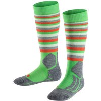 FALKE SK2 Stripe Skisocken Kinder vivid/green 23-26