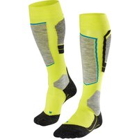 FALKE SK4 Advanced Sportsocken, Feuchtigkeitstransport, für Herren, gelb, 44/45