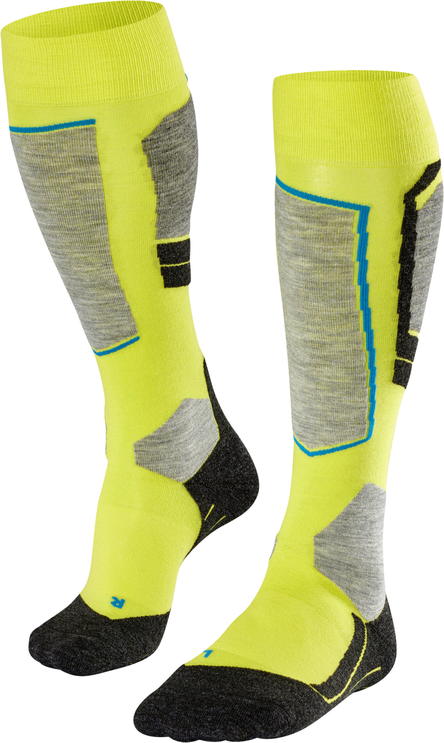 FALKE SK4 Advanced Sportsocken, Feuchtigkeitstransport, für Herren, gelb, 44/45