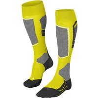 FALKE SK4 Advanced Sportsocken, Feuchtigkeitstransport, für Herren, gelb, 44/45