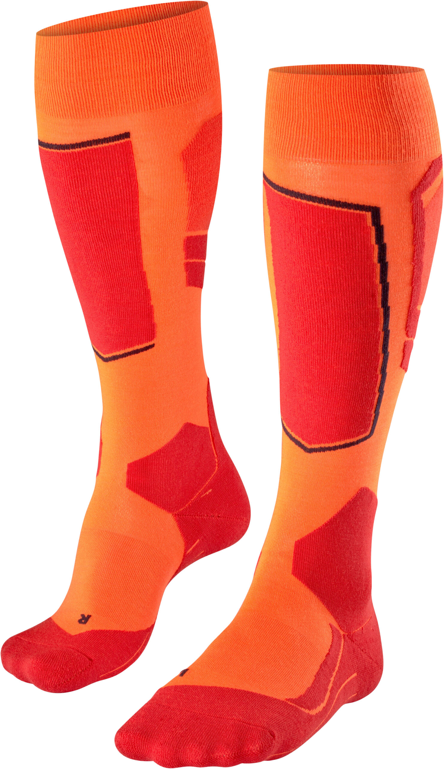 FALKE SK4 Advanced Sportsocken, Feuchtigkeitstransport, für Herren, orange, 42/43