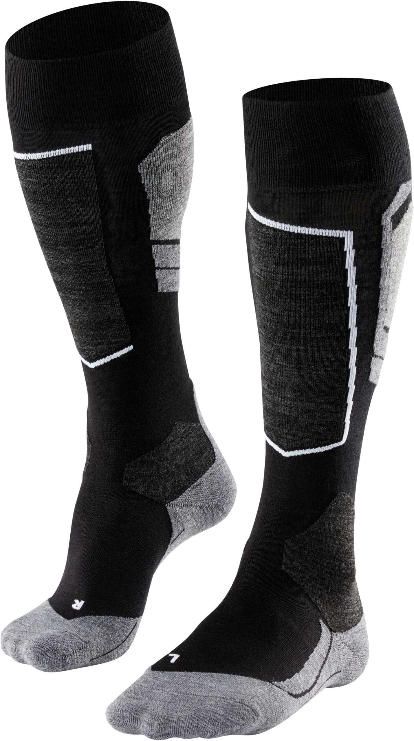 FALKE SK4 Advanced Sportsocken, Feuchtigkeitstransport, für Herren, schwarz, 42/43