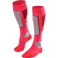 FALKE SK4 Skisocken, leichte Polsterung, wärmend, für Damen, pink, 39/40