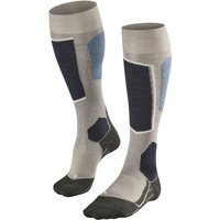 FALKE SK6 Skisocken Damen m.grey melange 35-36