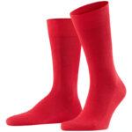 FALKE Sensitive London Socken Herren scarlet 39-42