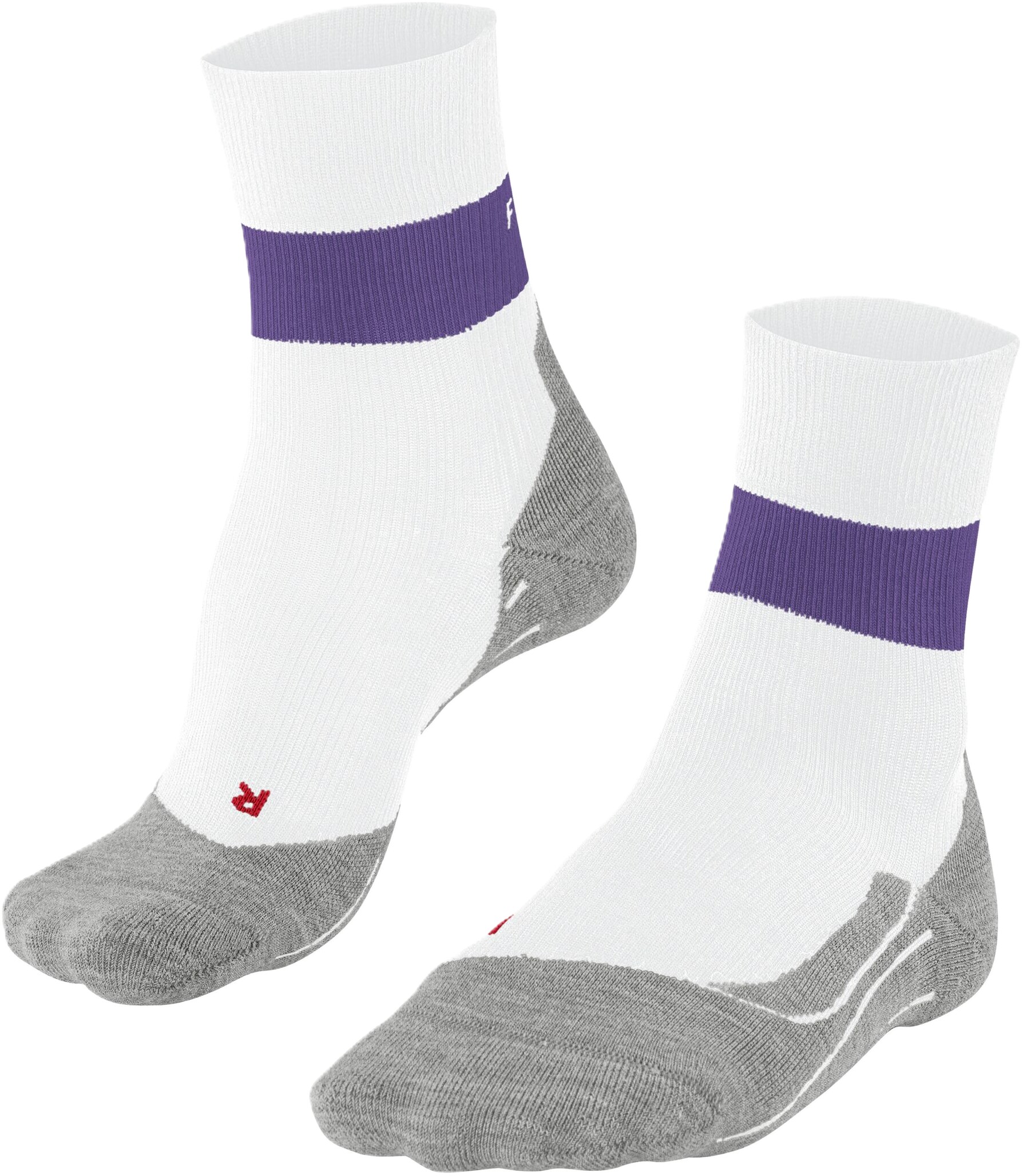 FALKE Sportsocken „RU Compression Stabilizing“, Polsterung, feuchtigkeitsableitend, für Damen, weiß, 35/36