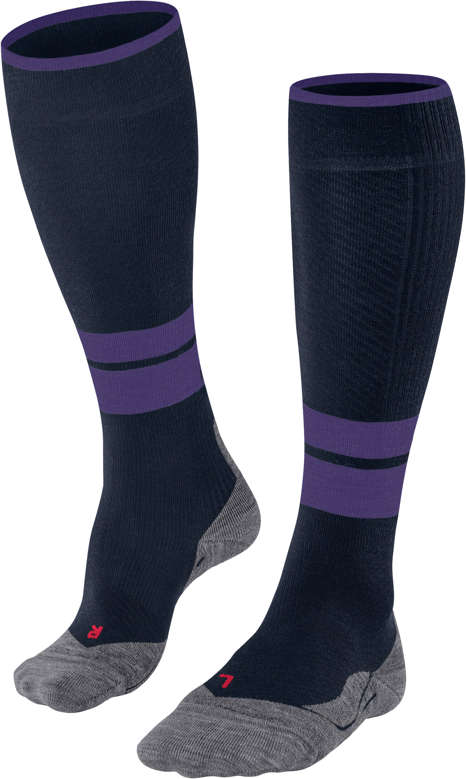 FALKE TK Compression Energy Trekkingsocken, Kompressionszonen, durchblutungsfördernd, für Damen, blau, 35-38 W1