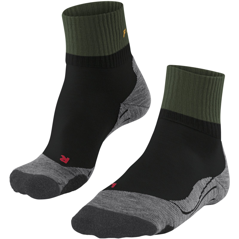 FALKE TK2 Explore Ankle Trekkingsocken 3007 – black 39-41