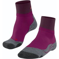 FALKE TK2 Explore Ankle Trekkingsocken Damen radiant orchid 35-36