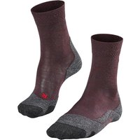 FALKE TK2 Melange Trekkingsocken Damen winetasting 35-36