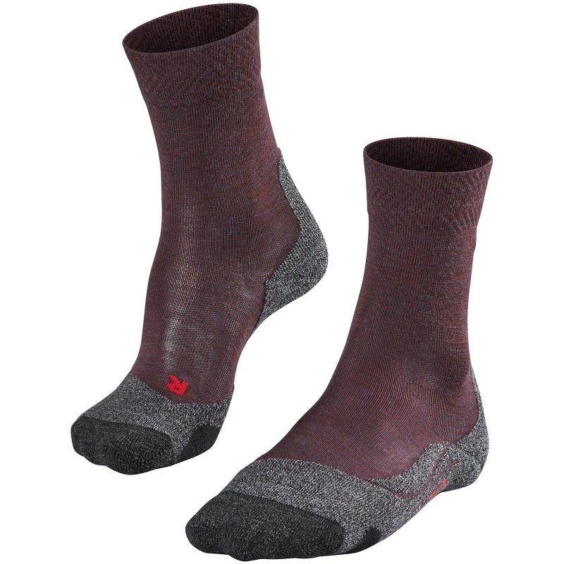 FALKE TK2 Melange Trekkingsocken Damen winetasting 35-36