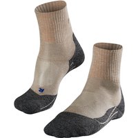 FALKE TK2 Short Cool Trekkingsocken 4100 – nature melange 46-48