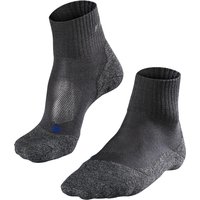 FALKE TK2 Short Cool Trekkingsocken Damen asphalt melange 37-38