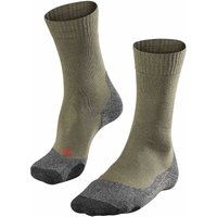 FALKE TK2 Trekkingsocken 7830 – olive 39-41