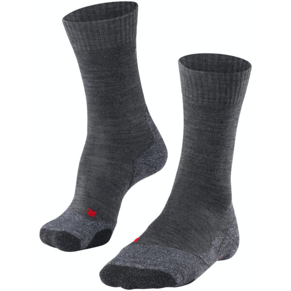 FALKE TK2 Trekkingsocken Damen 3180 - asphalt mel. 43-44 Hersteller: Falke Bestellnummer: