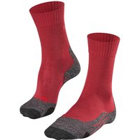 FALKE TK2 Trekkingsocken Damen ruby 35-36