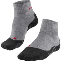 FALKE TK2 Trekkingsocken „Explore“, thermoregulierend, für Herren, grau, 42/43