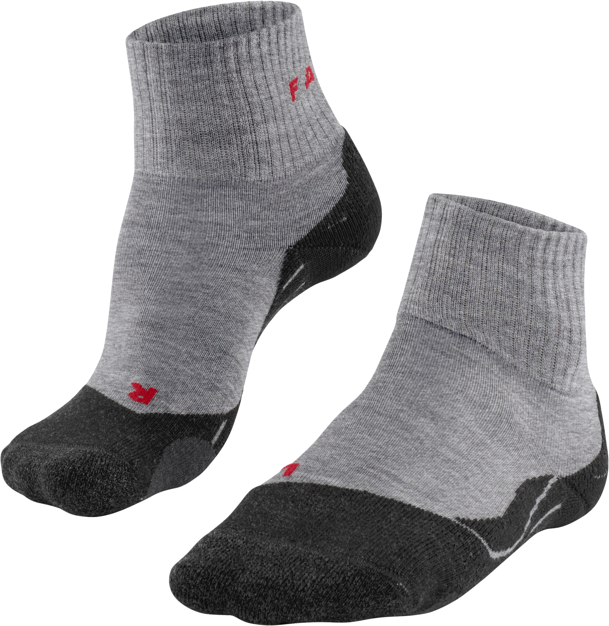 FALKE TK2 Trekkingsocken „Explore“, thermoregulierend, für Herren, grau, 39-41