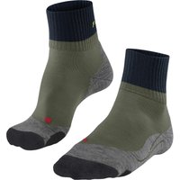 FALKE TK2 Trekkingsocken „Explore“, thermoregulierend, für Herren, grün, 42/43