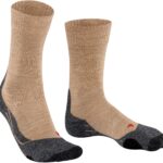 FALKE TK2 Wandersocken „Explore“, thermoregulierend, für Herren, beige, 42/43