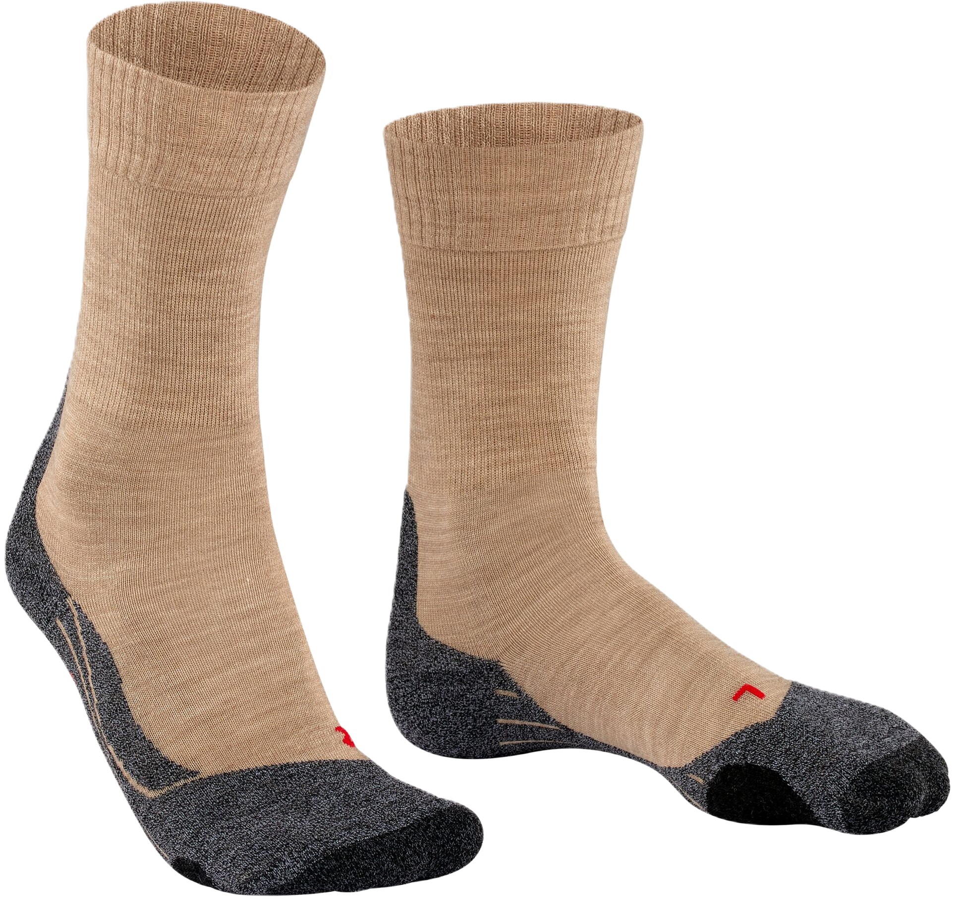 FALKE TK2 Wandersocken „Explore“, thermoregulierend, für Herren, beige, 42/43