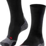 FALKE TK2 Wandersocken „Explore“, thermoregulierend, für Herren, schwarz, 46-48