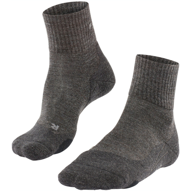 FALKE TK2 Wool Short Wandersocken smog 44-45