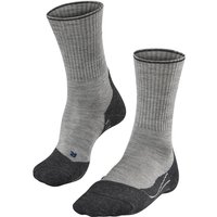 FALKE TK2 Wool Silk Trekkingsocken light grey 39-41