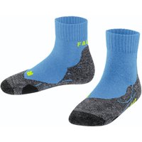 FALKE TK2 short Kindersocken blue note 31-34