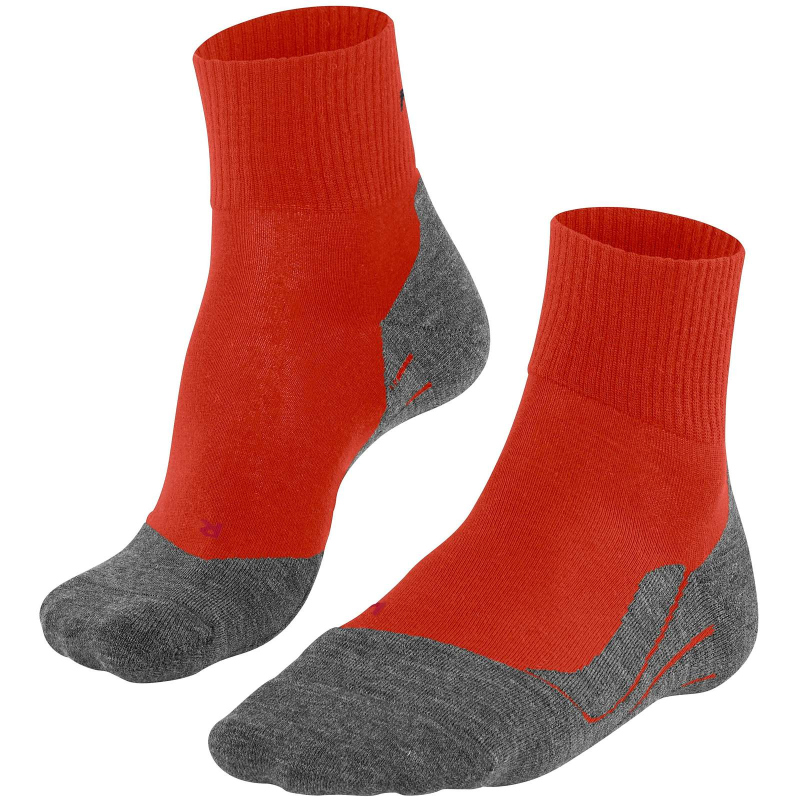 FALKE TK5 Wool Short Trekkingsocken 8182 – samba orange 39-41