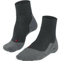 FALKE TK5 Wool Short Trekkingsocken Damen asphalt melange 35-36