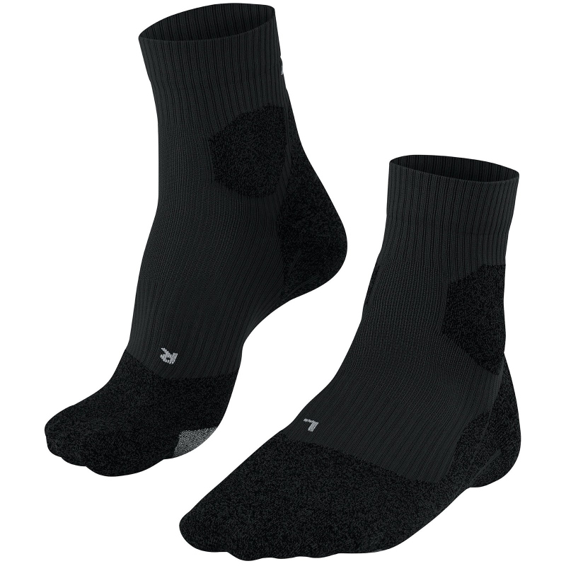 FALKE Trail Grip Laufsocken Herren 3000 – black 39-41