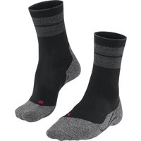 FALKE Trekkingsocken „TK Stabilizing“, Kompressionszonen, Rippbündchen, für Herren, schwarz, 39-41